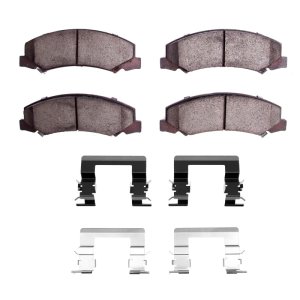 Chevrolet Impala Brake Pads - Front - R1 Concepts - Euro Ceramic - `06-`16